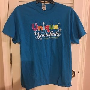 New Large Autism Awareness t-shirt